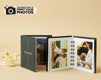 PHOTOS INCLUSES, mini album de 40 photos, votre livre de souvenirs, cadeaux en souvenir, album de cartes photo, album photo personnalisé, cadeau de Saint-Valentin