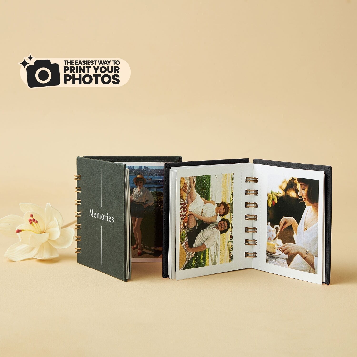 Mini 40 Photos Album Your Book of Memories in Memory Gifts Etsy