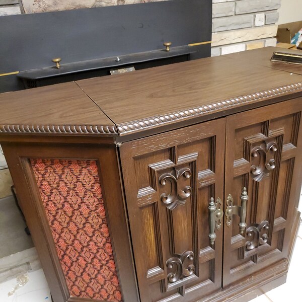 Vintage Stereo Cabinet - Etsy