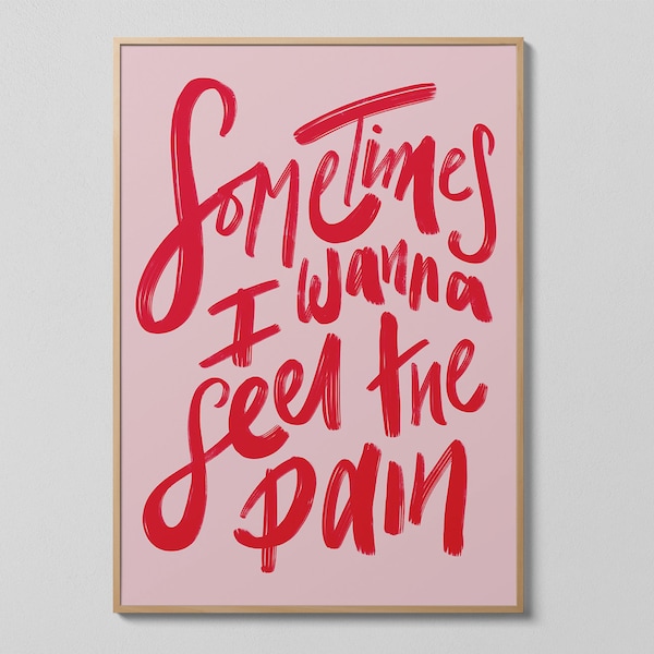 Fred Again — Danielle (smile on my face) Print | Lyrics Print | Hand-drawn Typography | Typographic Music Print | Digital Download