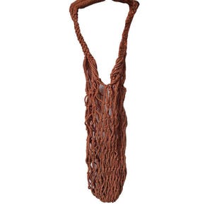 Netztasche Mahagoni – Natürliche Farbstoffe – Umweltfreundlich und Fairtrade