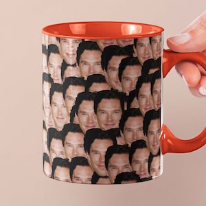 Benedict Cumberbatch Mug | Celebrity Coffee Mug Gift Idea | Mug for The Imitation Game Fans | Tea Mug Funny Gift Idea | Custom Coffee Mug