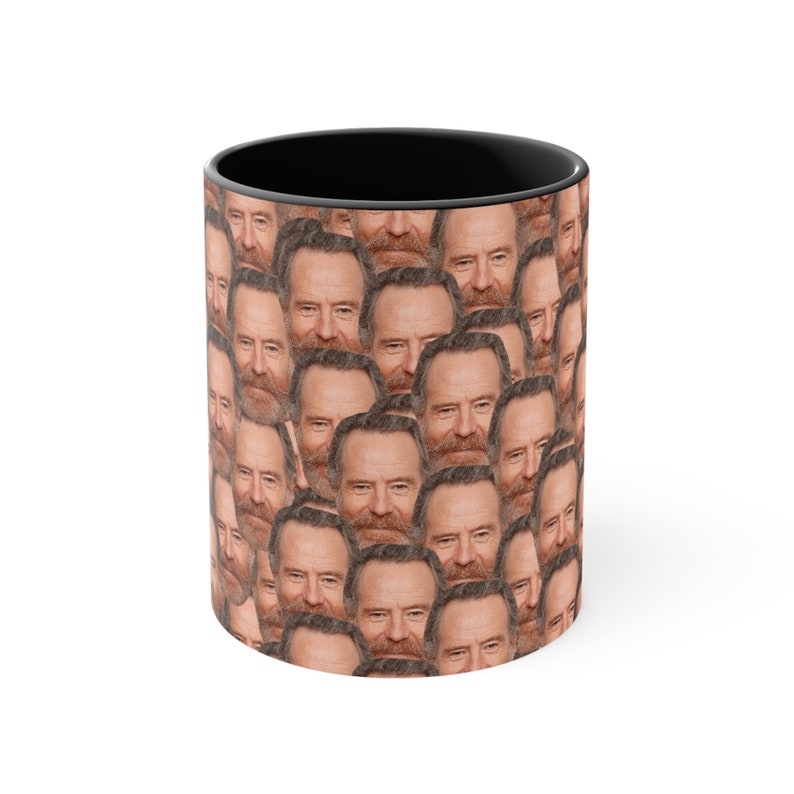 Bryan Cranston Mug | Celebrity Coffee Mug Gift Idea | Mug for Drive Movie Fans | Tea Mug Funny Gift Idea | Custom Coffee Face Mug image 6