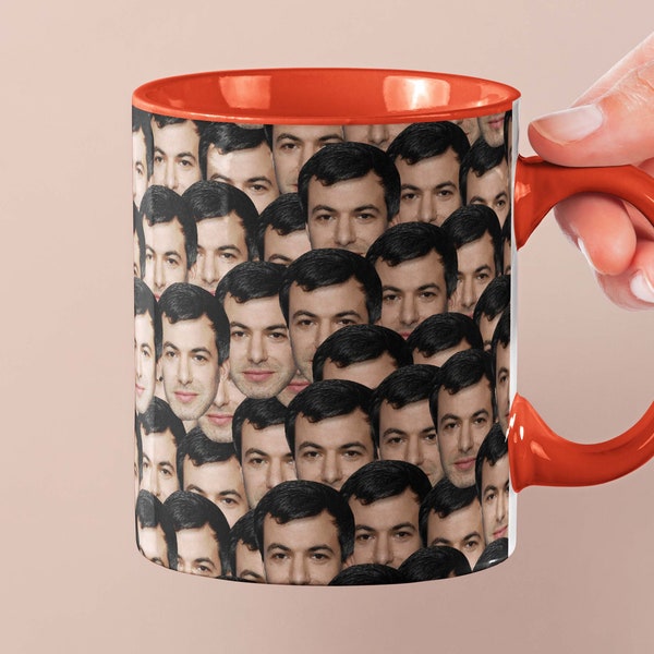 Nathan Fielder Mug | Celebrity Coffee Mug Gift Idea | Mug for Nathan for You Movie Fans | Tea Mug Funny Gift Idea | Custom Coffee with Face