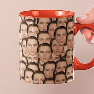 Paul Dano Mug | Celebrity Coffee Mug Gift Idea | Mug for There Will Be Blood Movie Fans | Tea Mug Funny Gift Idea | Custom Coffee Face Mug