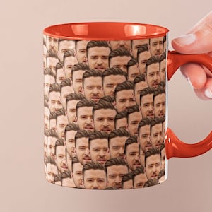 Justin Timberlake Mug | Celebrity Coffee Mug Gift Idea | Mug for The Social Network Movie Fans | Tea Mug Funny Gift Idea | Custom Coffee Mug