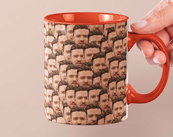 Justin Timberlake Tasse | Promi-Kaffeebecher Geschenkidee | Tasse für The Social Network Movie Fans | Teebecher Lustige Geschenkidee | Personalisierte Kaffeetasse