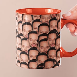 Nick Kroll Mug | Celebrity Coffee Mug Gift Idea | Mug for Loving Movie Fans | Tea Mug Funny Gift Idea | Custom Coffee Face Mug