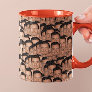 Orlando Bloom Mug | Celebrity Coffee Mug Gift Idea | Mug for Pirates of the Caribbean Movie Fans | Tea Mug Funny Gift Idea | Custom Cool Mug