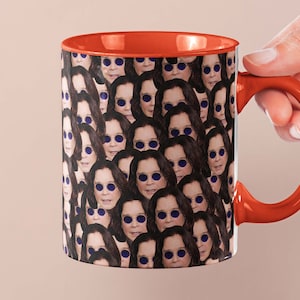 Ozzy Osbourne Mug | Celebrity Coffee Mug Gift Idea | Mug for Black Sabbathe Fans | Tea Mug Funny Gift Idea | Custom Coffee with Face