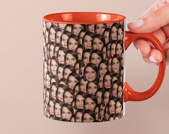 Tina Fey Mug | Celebrity Coffee Mug Gift Idea | Mug for Ponyo Movie Fans | Tea Mug Funny Gift Idea | Custom Coffee Face Mug
