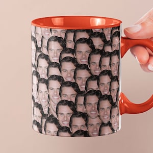 James Marsden Mug | Celebrity Coffee Mug Gift Idea | Mug for Hairspray Movie Fans | Tea Mug Funny Gift Idea | Custom Coffee Face Mug