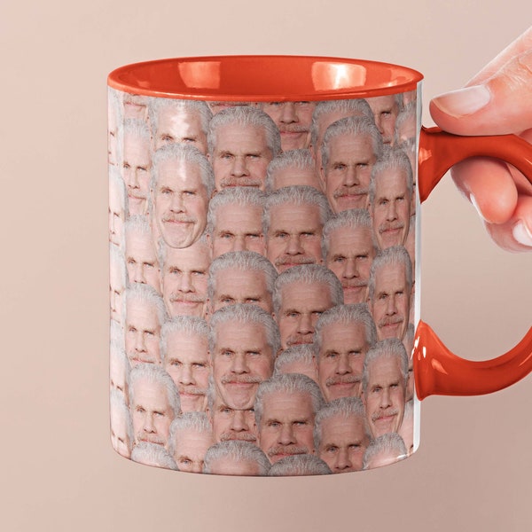 Ron Perlman Mug | Celebrity Coffee Mug Gift Idea | Mug for Drive Movie Fans | Tea Mug Funny Gift Idea | Custom Coffee Face Mug