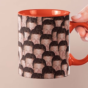 John Goodman Mug | Celebrity Coffee Mug Gift Idea | Mug for Barton Fink Movie Fans | Tea Mug Funny Gift Idea | Custom Coffee Face Mug