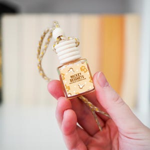 Mickey Beignets Car Diffuser | Magic Mouse Snack Inspired | Theme Park Treats | WDW Treats