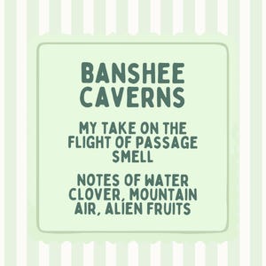 Banshee Caverns Car Diffusers | Magic Mouse | WDW Ride Scents | Flight of Passage | Water Clover, Mountain Air, Alien Fruits image 2