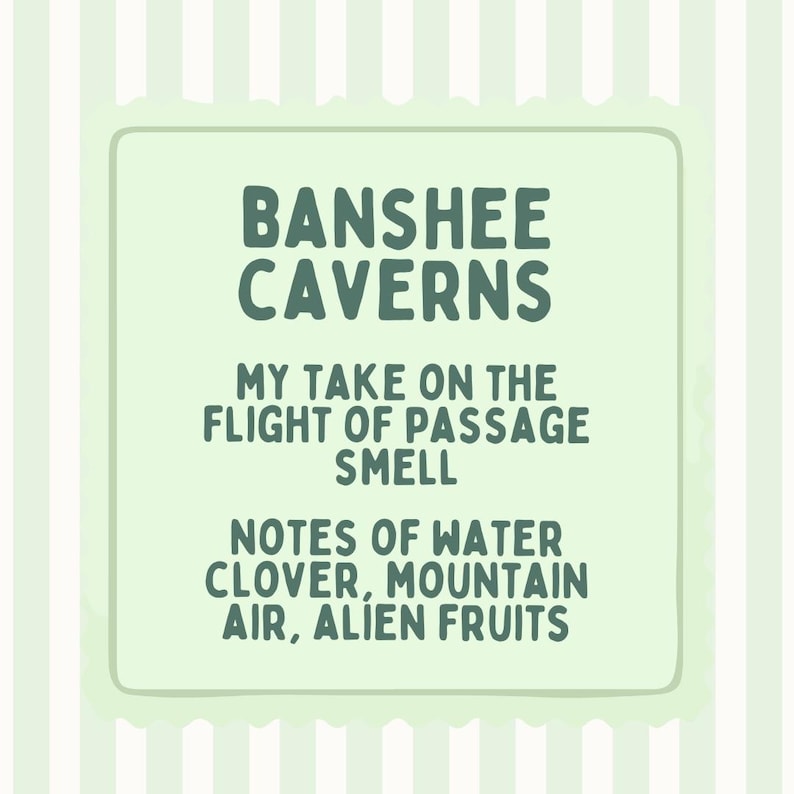 Banshee Caverns Car Diffusers | Magic Mouse | WDW Ride Scents | Flight of Passage | Water Clover, Mountain Air, Alien Fruits image 2