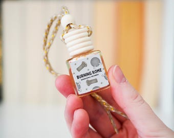 Burning Rome Car Diffuser | WDW Resort | Magic Mouse | WDW Rides | Spaceship Earth | Burning Embers, Leather