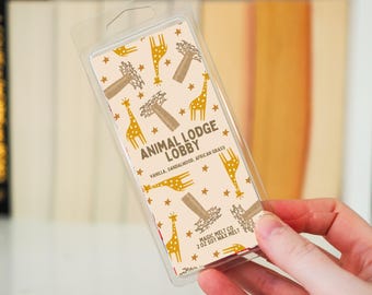 Animal Lodge Lobby Soy Wax Melt | WDW Resort | Magic Mouse | Animal Kingdom Lodge | Vanilla, Sandalwood, African Grass