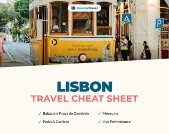 Lisbon City Break Guide PDF - Tram 28, Alfama & Pasteis de Nata