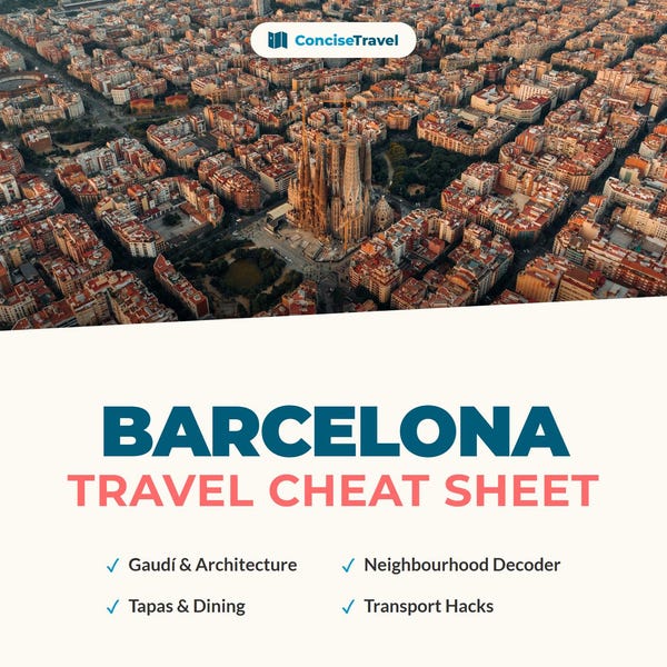 Barcelona City Break Guide PDF - Gaudi, Tapas & Beach Tips