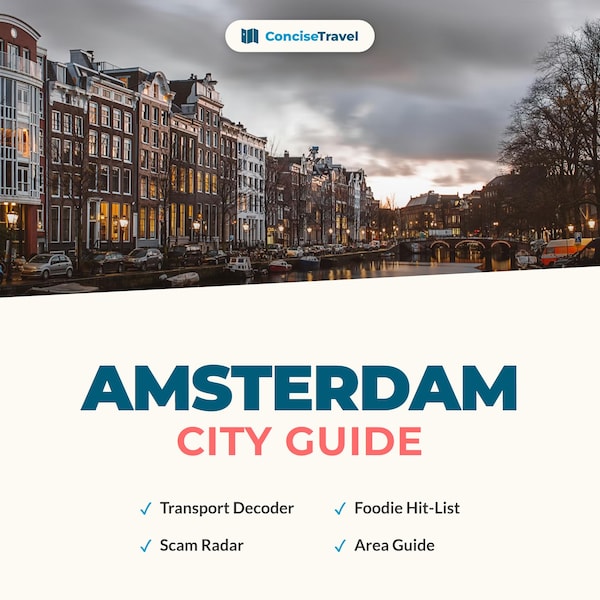 Amsterdam City Break Guide PDF - Canals, Museums & Local Tips