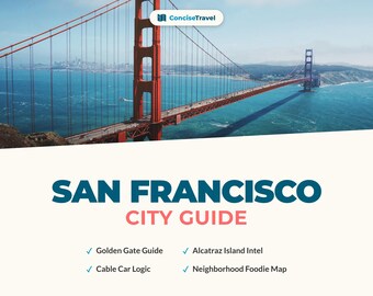 San Francisco Guide PDF - Golden Gate, Fishermans Wharf & Tips