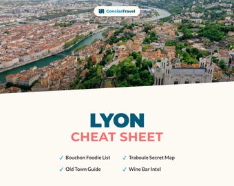 Lyon City Break Guide PDF - Bouchon Food, Silk History & Wine
