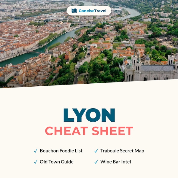 Lyon City Break Guide PDF - Bouchon Food, Silk History & Wine