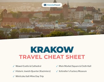 Krakow City Break Guide PDF - Wawel Castle, Salt Mine & Food