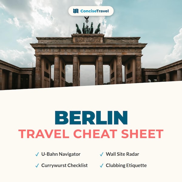 Berlin City Break Guide PDF - Wall History, Nightlife & Food