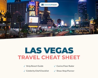 Las Vegas City Break Guide PDF - Strip, Shows & Grand Canyon