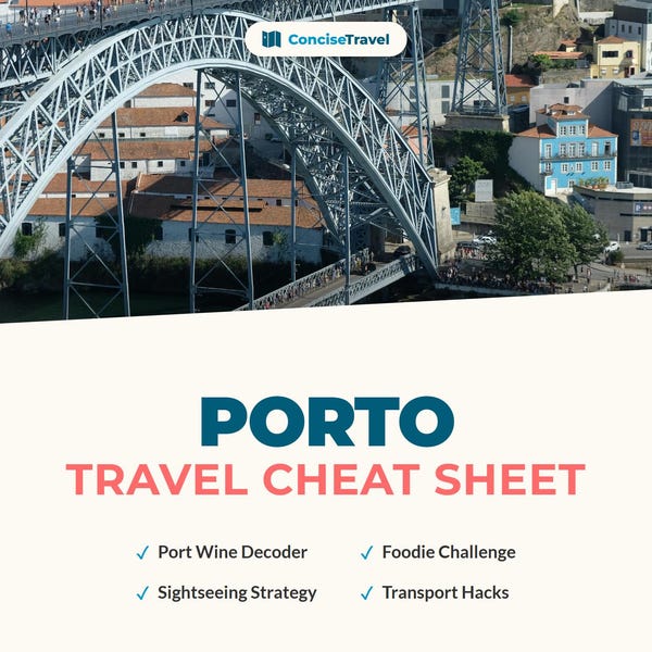 Porto City Break Guide PDF - Port Wine, Azulejos & Douro Tips