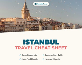 Istanbul City Break Guide PDF - Blue Mosque, Bazaar & Bosphorus