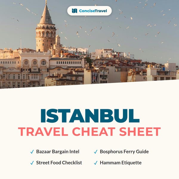 Istanbul City Break Guide PDF - Blue Mosque, Bazaar & Bosphorus