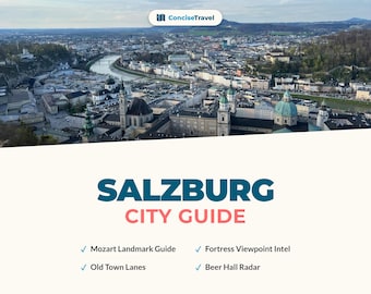 Salzburg City Break Guide PDF - Mozart, Sound of Music & Alps