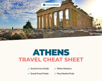 Athens City Break Guide PDF - Acropolis, Plaka & Greek Food