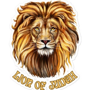 Lion of Judah sticker Parker Empower