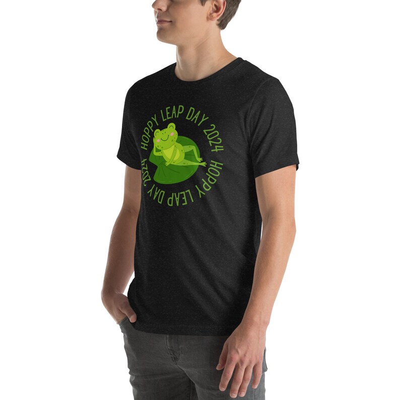 Hoppy Leap Day 2024 Happy Leap Day Unisex Tshirt Parker Empower Leap