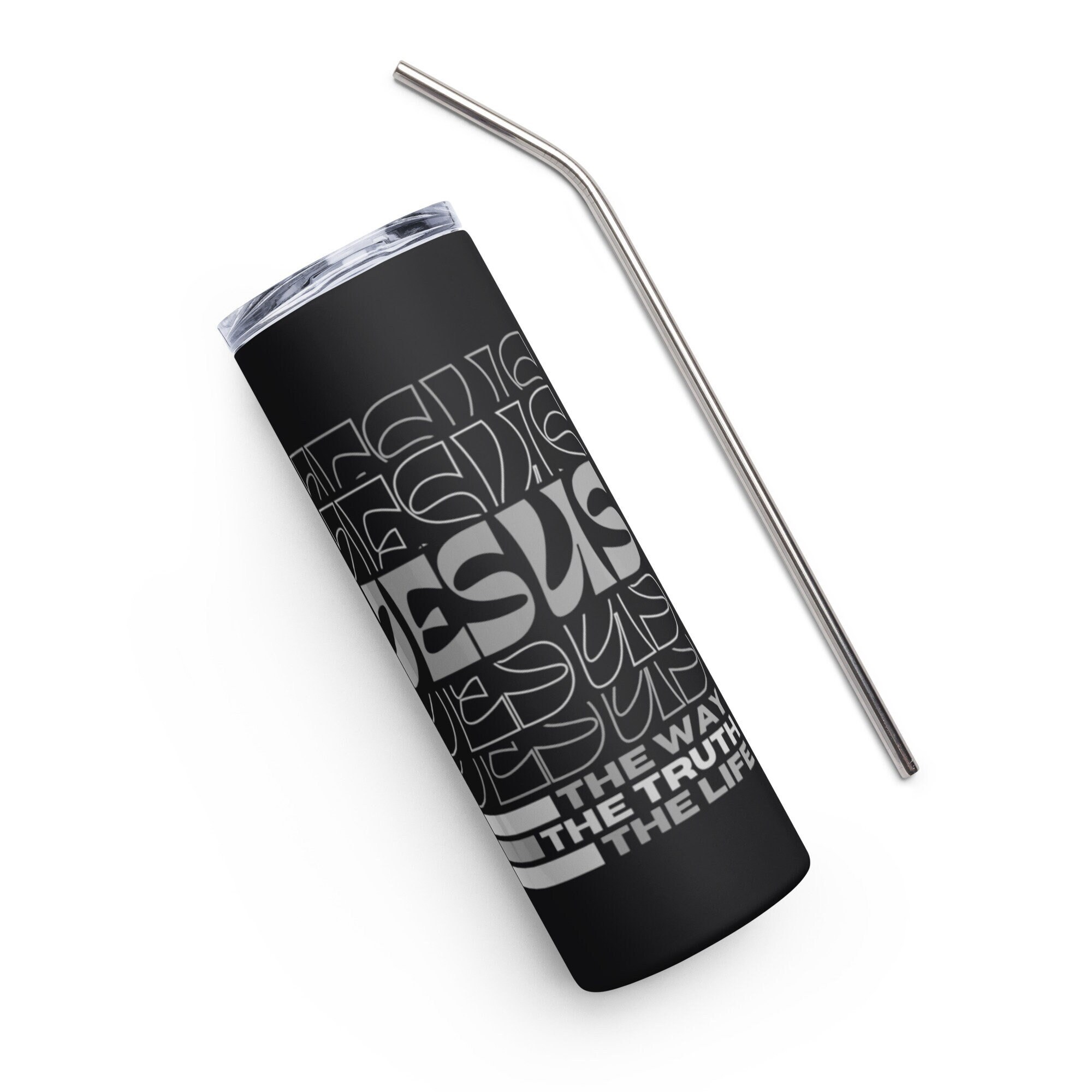Jesus The Way The Truth The Life 2-tone Gray Tumbler Parker Empower
