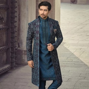 Engagement attire for indian groom sale