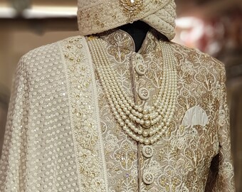 GLORIOUS GRAY SHERWANI for Groom, gray sherwani, designer sherwani, groom wedding dress, men sherwani wedding, groom wedding sherwani, groom