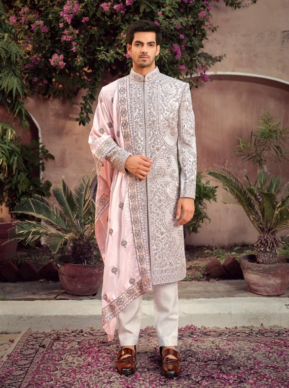 20 Latest Collection of Dhoti Style Kurta Designs for Men in Fashion | Wedding  dresses men indian, Indian groom wear, Wedding outfits for groom
