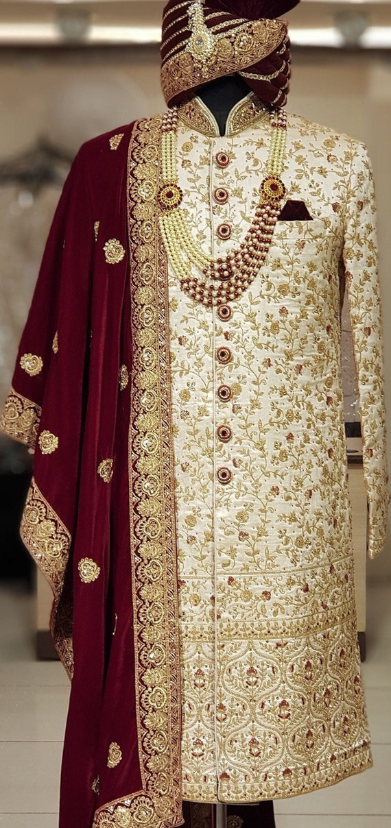 Indian Groom Dress for wedding ⋆ Best Fashion Blog For Men -  TheUnstitchd.com | Wedding dresses men indian, Indian groom dress, Groom  dress men
