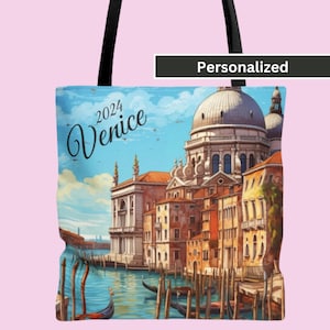 Personalized Tote Bag Custom Design Travel Bag For Women Reusable Tote Canvas Tote Bag European Traveller Weekend Market Bag Carryall Gift