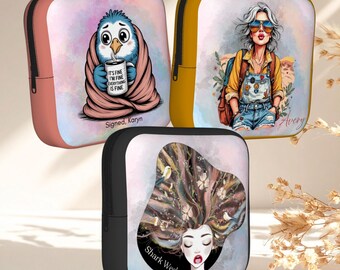 Reusable Pad Bag Girls Tweens Pouch For Sanitary Napkin Tampons Feminine Hygiene Case