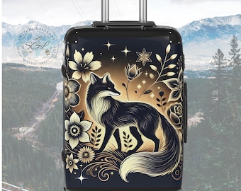 Rolling Suitcase For Road Trips Adventure Travel Carryon For Vacation & Outdoor Trips Fox Luggage