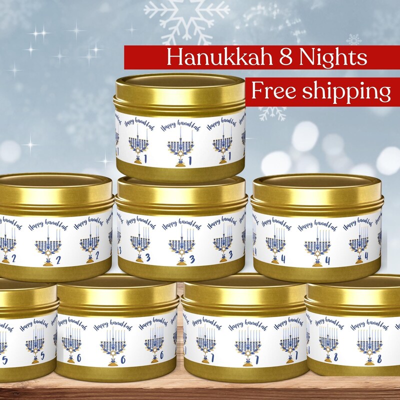 Hanukkah night themes