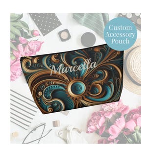 Custom Designed Accessory Pouch Carry On Organizer Practical Gift Pouch Briefcase Commuter Tote Accessibility Useful Satchel Travel Pouches