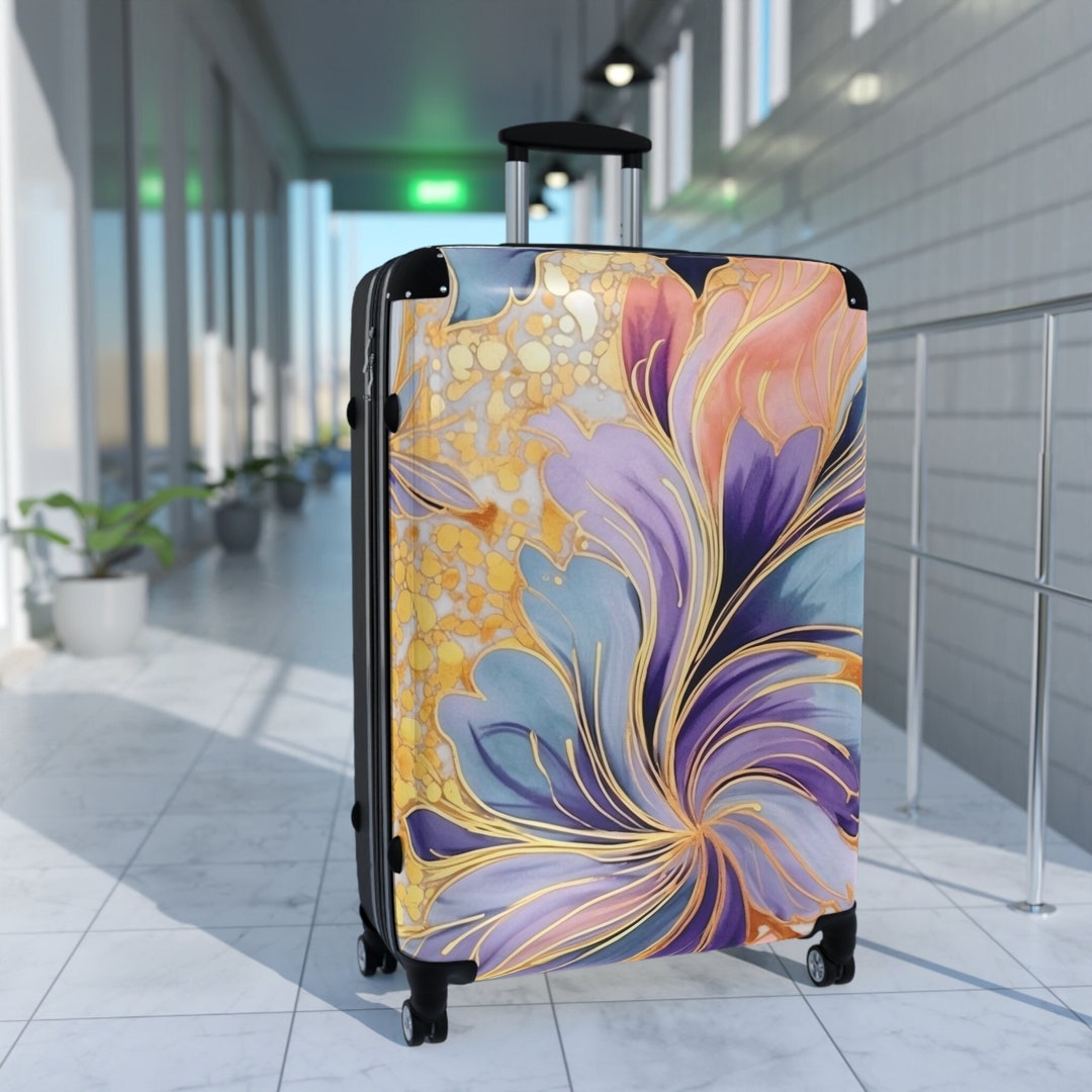 Sparkling Hardshell Luggage Set, Matching Luggage 3 Sizes, Carryon